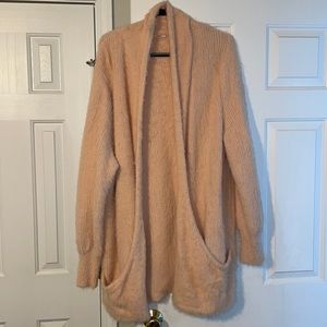 Anthropologie Blush Pink Cardigan
